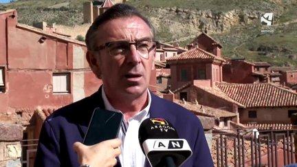 Luis María Beamonte en Albarracín.