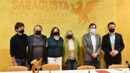 Anuncio del palmarés del Saraqusta Film Festival.