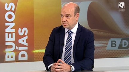 Santiago Morón, durante la entrevista realizada en el programa Buenos Días, Aragón.