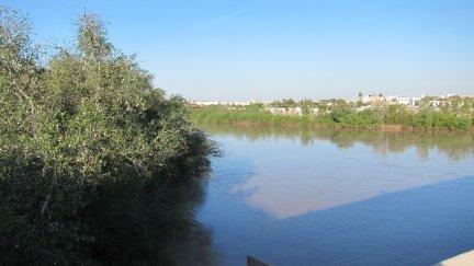 El río Guadalquivir a su paso por Córdoba (EP).