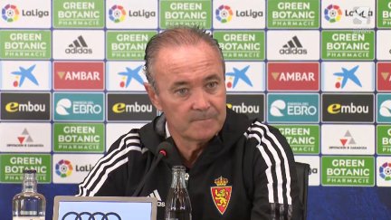 Juan Ignacio Martínez en rueda de prensa.