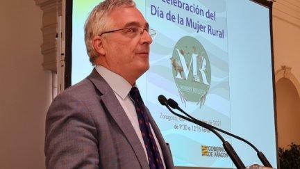 El consejero de Agricultura, Ganadería y Medio Ambiente, Joaquín Olona.