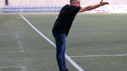 Néstor Pérez durante un encuentro.