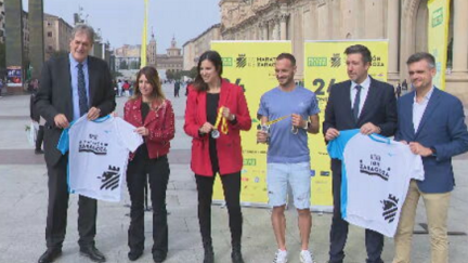 Presentación de la Maratón. Foto: Aragón Deporte.