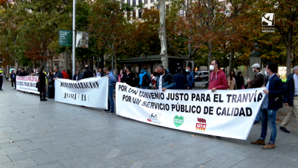 Concentración de la plantilla de Avanza-Zaragoza este jueves.