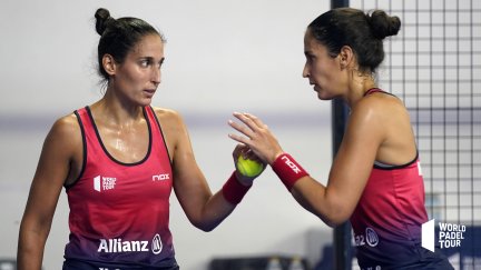 Mapi y Majo Sánchez Alayeto durante un encuentro.