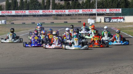 Una imagen del XV Trofeo Karting Zuera.
