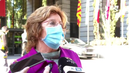 María Victoria Broto, Consejera de Derechos Sociales del Gobierno de Aragón.