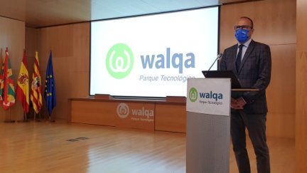 Felipe Faci, en Walqa.