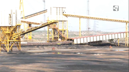 Obras de desmantelamiento de la central térmica de Andorra.