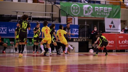 Lance del partido. Foto: Sala Zaragoza.