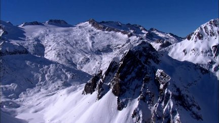 Glaciar de la Maladeta (Huesca).