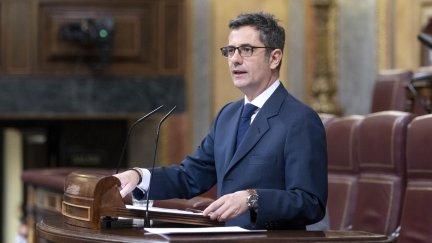 Félix Bolaños, en el Congreso de los Diputados. (Foto: Europa Press)