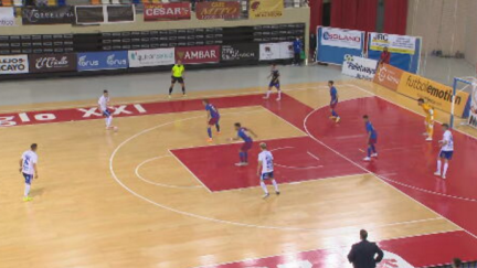 Lance del partido. Foto: Aragón Deporte.