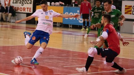 Dian Luka, en un partido de esta temporada.
