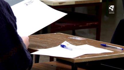 Imagen de las oposiciones de auxiliar administrativo en Huesca.