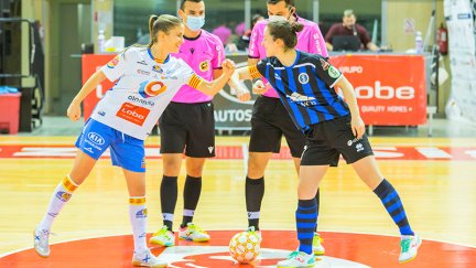 Imagen de uno de los derbis del año pasado. Foto: Intersala Zaragoza.