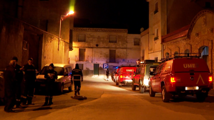 Los equipos de emergencias han trabajado durante toda la noche en los municipios de la ribera alta. En la imagen, Novillas.