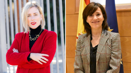 De izquierda a derecha: Paula Garfella de Bioknostic y Yolanda Sancho de Diversis.