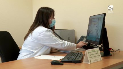 Una rastreadora del sistema de Salud aragonés.