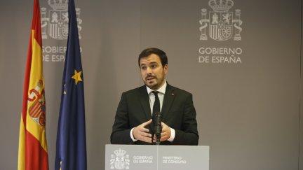 El ministro de Consumo, Alberto Garzón, interviene en un acto institucional. / Cézaro De Luca - Europa Press