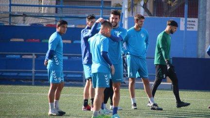 El CD Ebro está a la espera de poder retomar los entrenamientos.