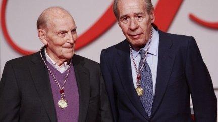 Francisco Laína (derecha) en 2014 . / Junta de Castilla y León