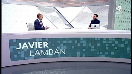 El presidente de Aragón, Javier Lambán, es entrevistado en el plató de 'Buenos Días Aragón'.
