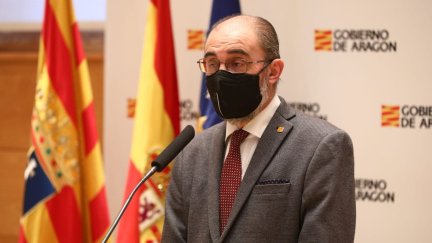 Javier Lambán, presidente de Aragón.