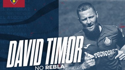 David Timor ya es nuevo jugador de la SD Huesca.