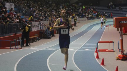 Sebastian Martos durante la carrera de este sábado.