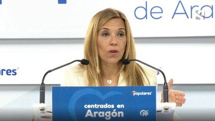 Ana Alós, secretaria general del PP en Aragón.