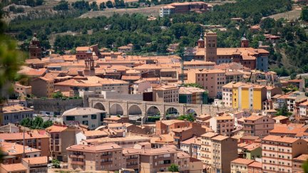 Panorámica de la ciudad de Teruel.