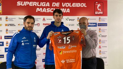 Emilio Ferrández, nuevo fichaje del CV Teruel.