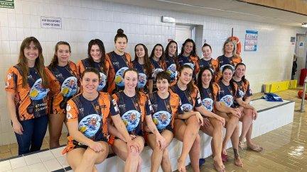 La Escuela Waterpolo Zaragoza no ha podido traerse nada positivo de su visita al Catalunya.