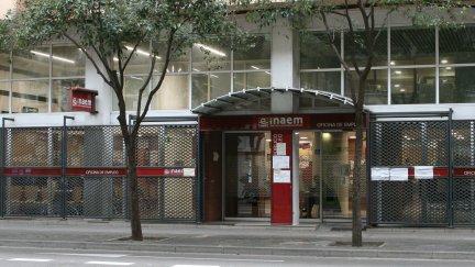 Oficina del INAEM en Zaragoza. / Foto: EP.