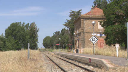 Estación de Plasencia del Monte (Huesca).