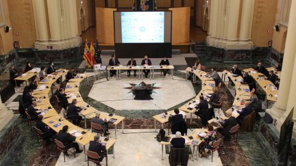 Reunión del Patronato de la Fundación Hidrógeno Aragón./ Gobierno de Aragón