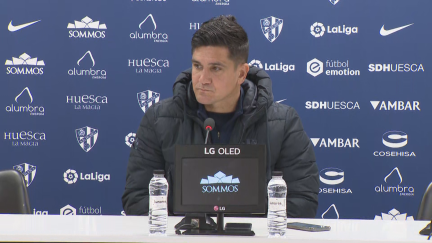 Xisco Muñoz en rueda de prensa.