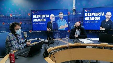 El asesor de Mayores y Menores del Justicia de Aragón, Andrés Esteban, en los micrófonos de Aragón Radio.