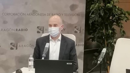 Andrés Llompart, director general del CIRCE, este lunes en Aragón Radio.