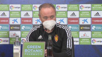 Juan Ignacio Martínez en rueda de prensa.