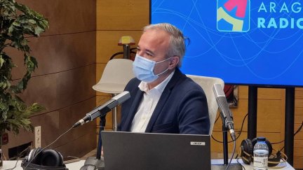 Jorge Azcón, presidente del PP de Aragón y alcalde de Zaragoza, en Aragón Radio.