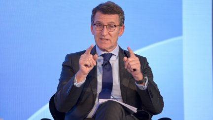 El presidente de la Xunta, Alberto Núñez Feijoo. / Foto: M. Dylan / Europa Press.