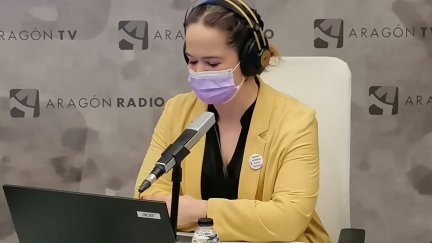 María Goicoetxea, directora del Instituto Aragonés de la Mujer.
