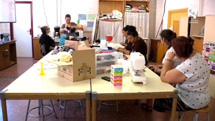 Un taller del Programa de Empleo Acceder.