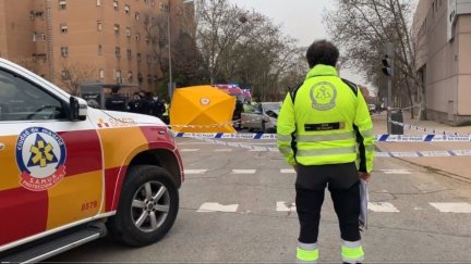 Tiroteo en San Blas, Madrid. (Foto: Emergencias Madrid).