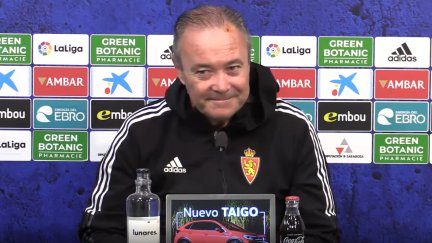 Juan Ignacio Martínez en rueda de prensa.