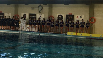 Imagen de un encuentro de la Escuela de Waterpolo.