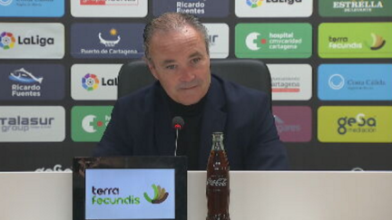 JIM, durante la rueda de prensa. Foto: Aragón Deporte.